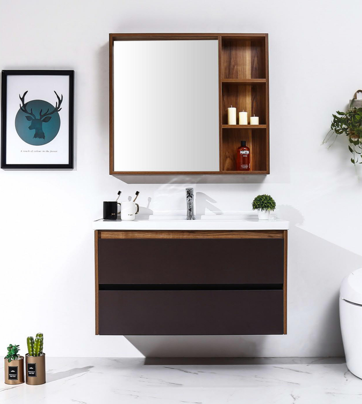 Custom Modern Bathroom Vanity
