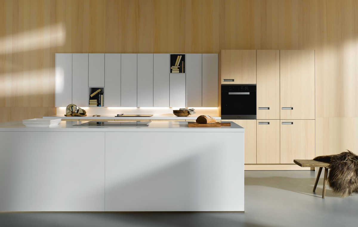 Современный дизайн кухонного шкафа
