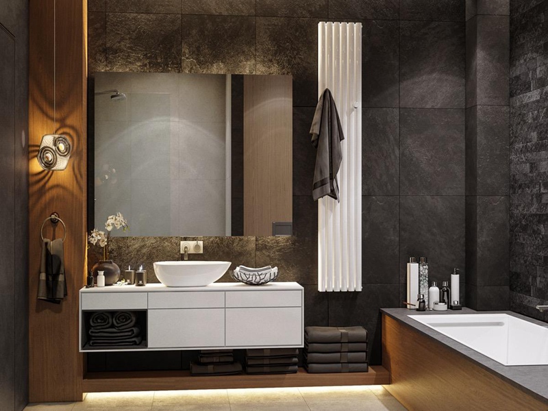 Современный высококачественный гостиничный туалетный столик из цельной древесины для ванной комнаты с красивым дизайном раковины на столешнице