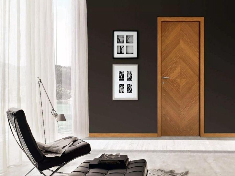 Межкомнатные двери из массива дерева с визуальными эффектами высокого класса Межкомнатные двери из шпона