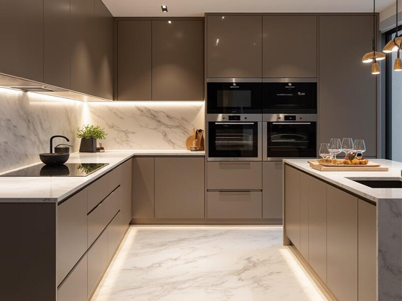 Coffee Color Series Kitchen Cabinets