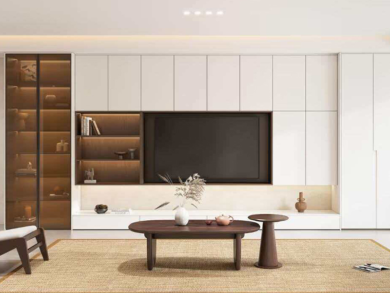 Modern wooden cabinet