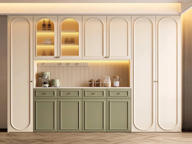 French Light  Living Room Closet