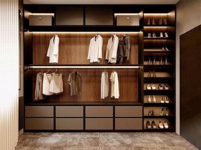 Modern Multi-Storage Space Wall Mounted Bedroom Wardrobe
