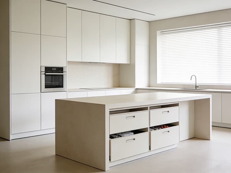 Путеводитель по современным кухонным шкафам 2026 года: стили, тенденции и советы по установке.